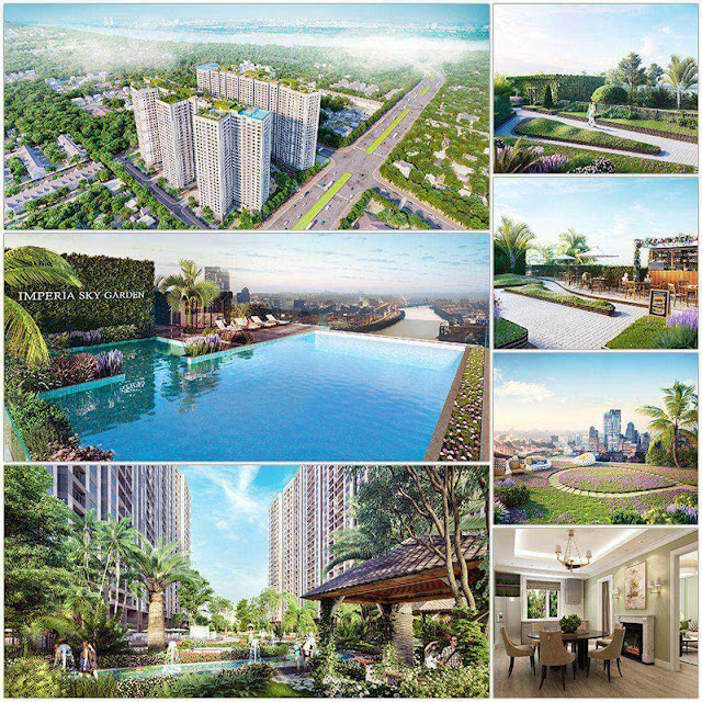 Hệ thống tiện ích dự án chung cư Imperia Sky Garden 423 Minh Khai