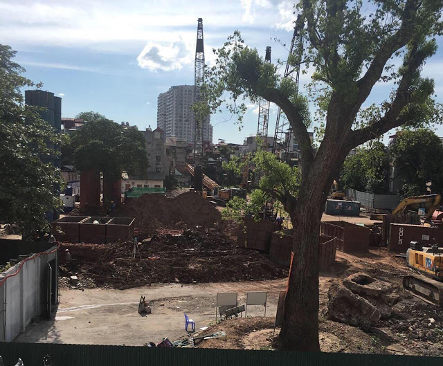 Tiên độ thi công xây dựng dự án chung cư Sun Grand City Bến xe Lương Yên