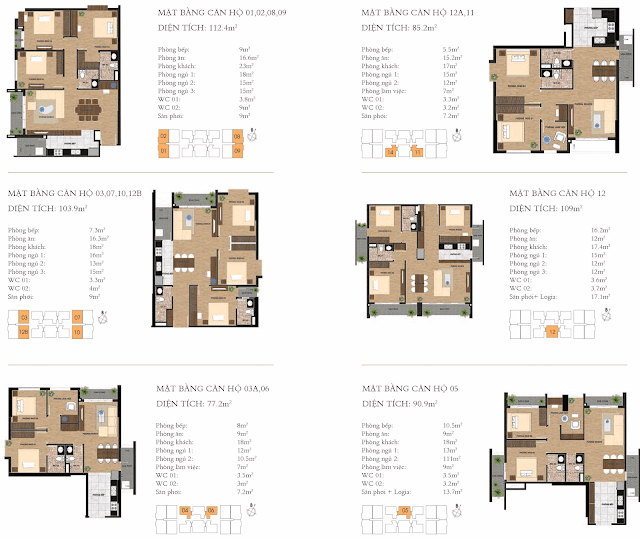 Thiết kế căn hộ dự án chung cư One18 Long Biên